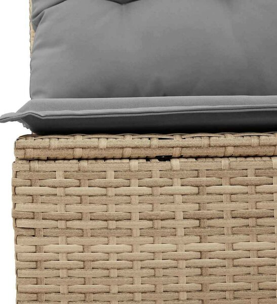 VidaXL Polyrattan Kerti Ülőgarnitúra - 6 részes - Bézs