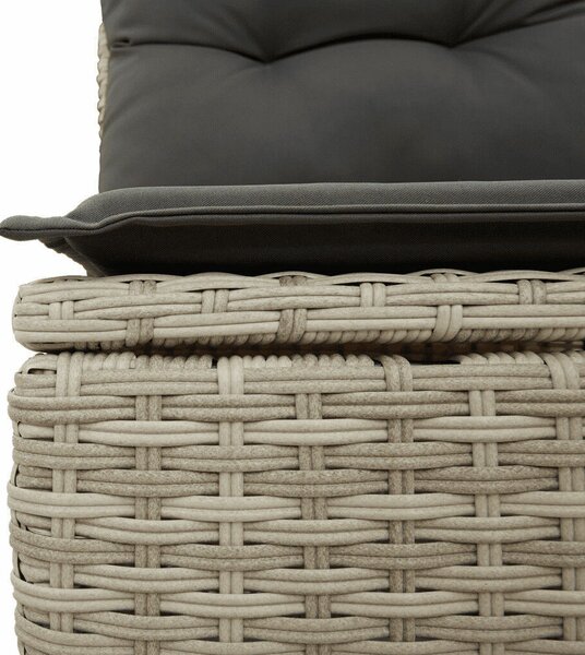 VidaXL Polyrattan Kerti Ülőgarnitúra - 6 részes