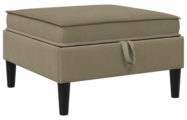 VidaXL Nappali bútor szett 4 pcs Khaki Szövet