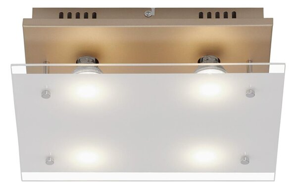 Briloner Briloner 3586-047 - LED Mennyezeti lámpa SMART GOLD 4xGU10/4W/230V BL1618