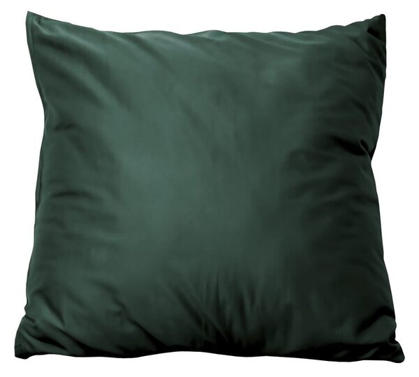 Polášek Párnahuzat pamutszaténből - Dark green | 50 x 50 cm