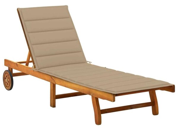 VidaXL Akácfa Napozóágy - 200cm