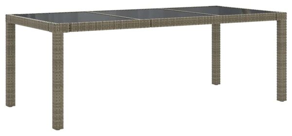 VidaXL Kültéri Étkezőgarnitúra - 9 személyes - Polyrattan