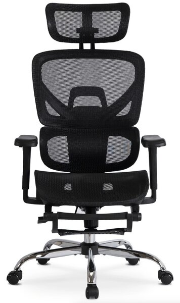 JAKS Ergonomikus irodai forgószék fekete szövet Kair