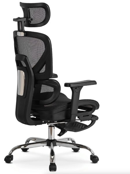 JAKS Ergonomikus irodai forgószék fekete szövet Kair