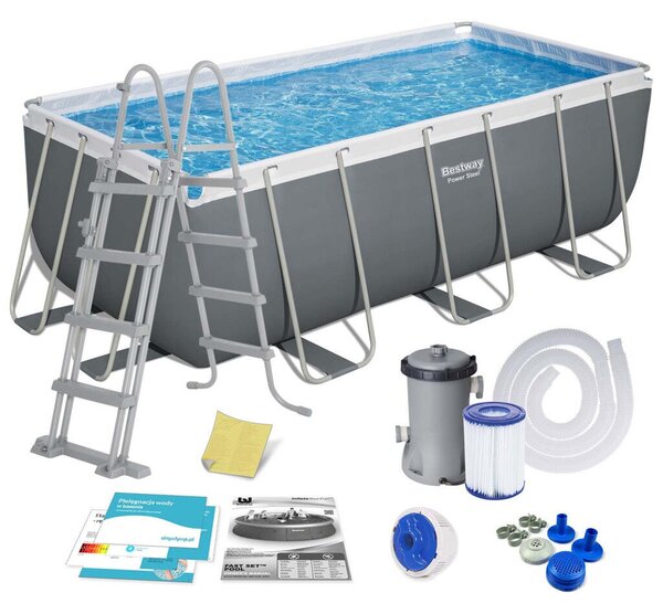 Bestway kerti kerti medence 412 x 201 x 122 cm 11in1 56456n