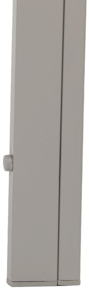 Kerti asztal 150x89 cm, fém, polywood, bézs, AZT-S1215 CRM