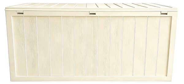 Kerti tároló box 112x49x54 cm, műanyag, bézs, AZB-G2075 CRM