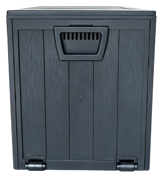 Kerti tároló box 112x49x54 cm, műanyag, szürke, AZB-G2075 GREY