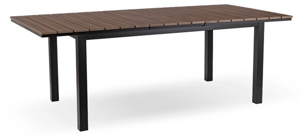 ARGOS kerti asztal 140-180 cm, dió-fekete