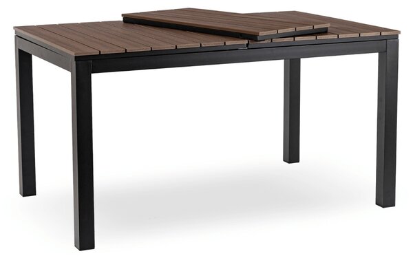 ARGOS kerti asztal 140-180 cm, dió-fekete
