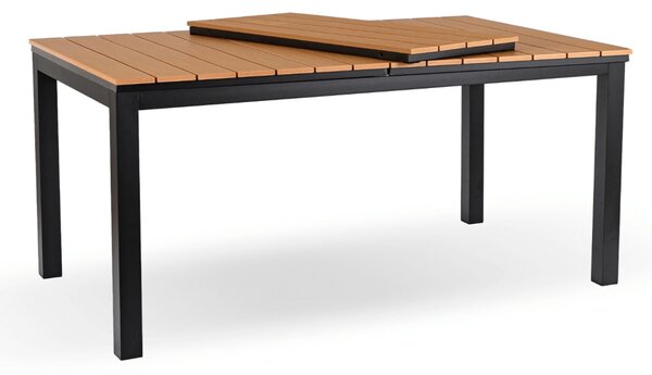 ARGOS kerti asztal 140-180 cm, tölgy-fekete
