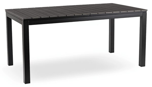 ARGOS kerti asztal 160-210 cm, sötétszürke tölgy-fekete