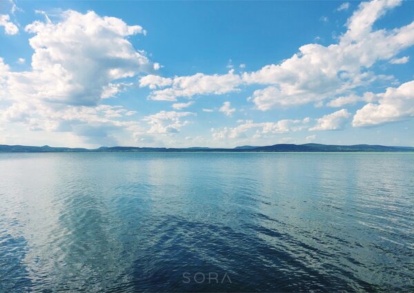 Balaton Blues fotográfia falikép