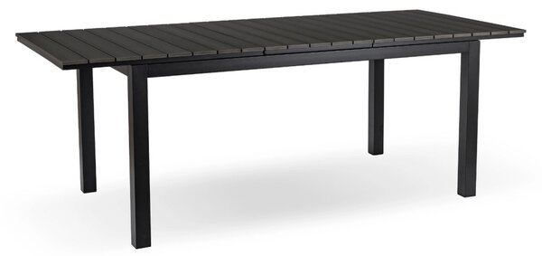 ARGOS kerti asztal 160-210 cm, sötétszürke tölgy-fekete