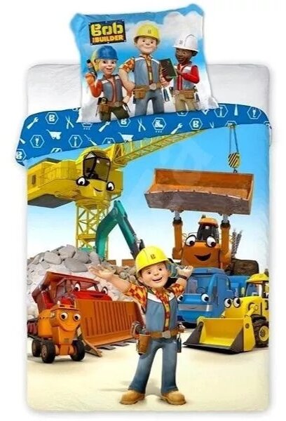 Bob a mester ovis ágynemű szett (építkezés)