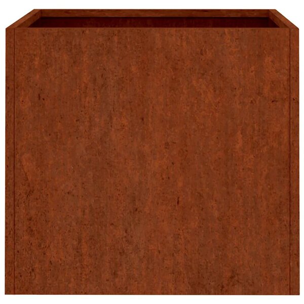 Corten acél növénytartó 32 x 30 x 29 cm
