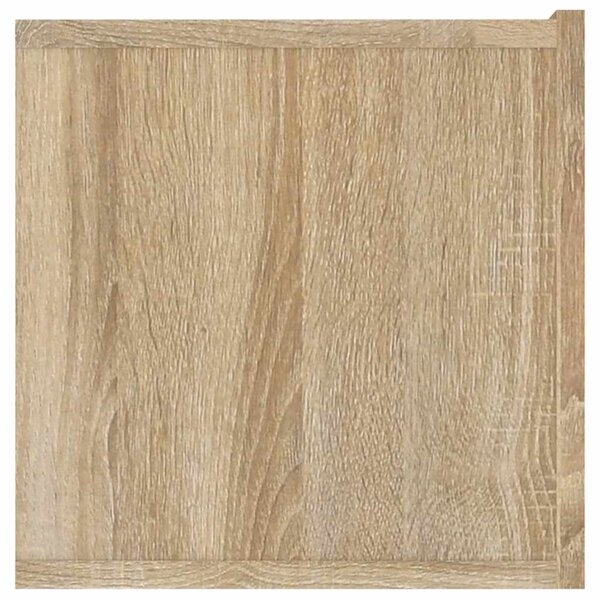 2 db sonoma tölgy szerelt fa TV-szekrény 80x30x30 cm