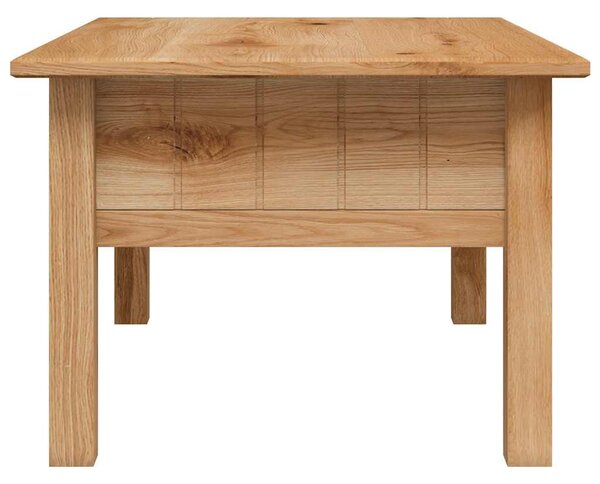 Panama stílusú tömör fenyőfa dohányzóasztal 100 x 60 x 43,5 cm