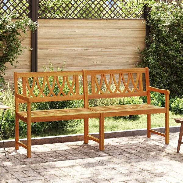 VidaXL Kerti pad Természetes 180 x 55,5 x 90 cm Tömör Akácfa