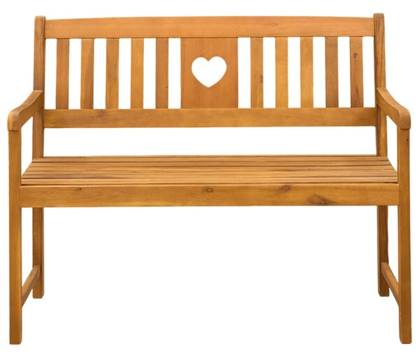 VidaXL Kerti pad Természetes 110 x 55,5 x 90 cm Tömör Akácfa