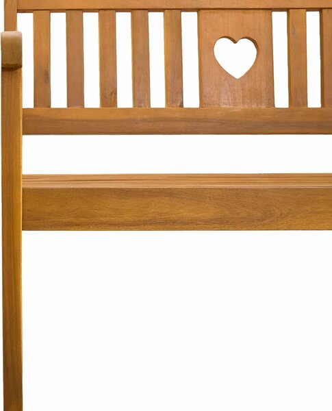 VidaXL Kerti pad Természetes 220 x 55,5 x 90 cm Tömör Akácfa