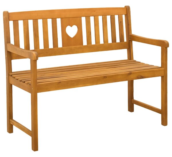 VidaXL Kerti pad Természetes 110 x 55,5 x 90 cm Tömör Akácfa