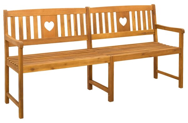 VidaXL Kerti pad Természetes 180 x 55,5 x 90 cm Tömör Akácfa