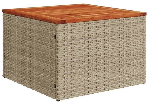 VidaXL Polyrattan Kerti Ülőgarnitúra - 6 részes - Bézs