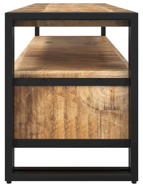 Tömör mangófa TV-szekrény 120 x 35 x 45 cm