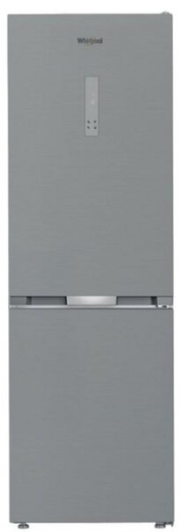 Whirlpool WHK 26362 XP5E Alulfagyasztós hűtőszekrény 316L, M:186.5, NoFrost, D energiaosztály, Inox