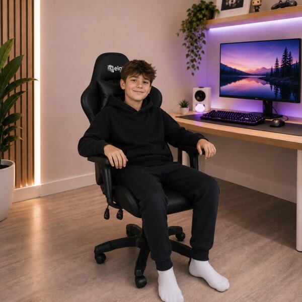 JAKS KO54 LED gamer szék RGB világítással