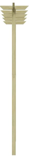 Fa kerti pergola 205 x 40 x 203 cm