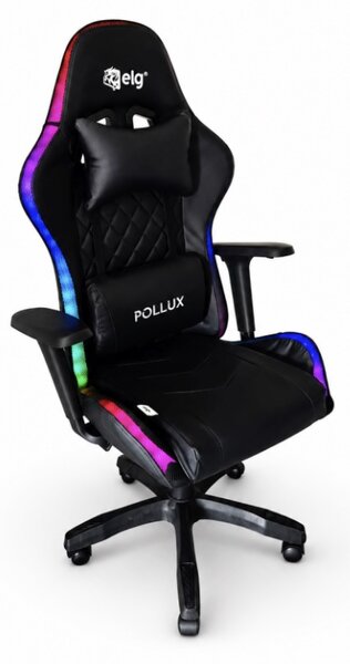 JAKS KO54 LED gamer szék RGB világítással