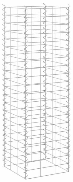 3 db vas gabion magaságyás 30 x 30 x 100 cm
