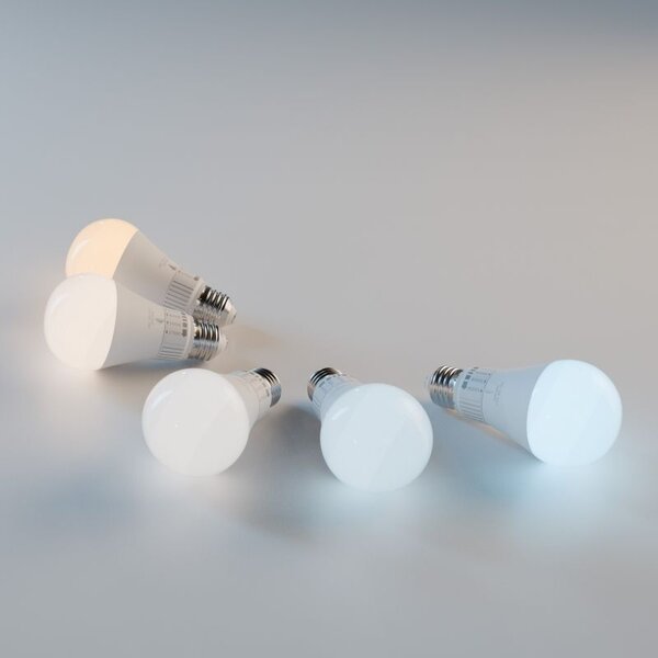 LED izzó 5 fényárnyalattal GLS E27 230V 10W 5CCT