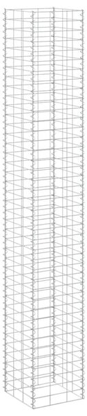 3 db vas gabion magaságyás 30 x 30 x 200 cm