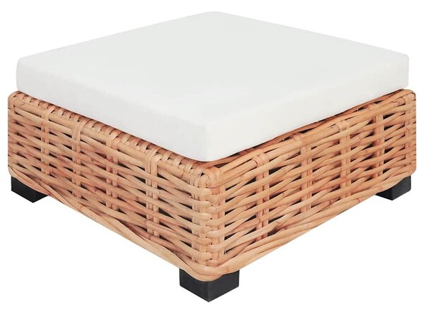 18 részes természetes rattan kanapészett