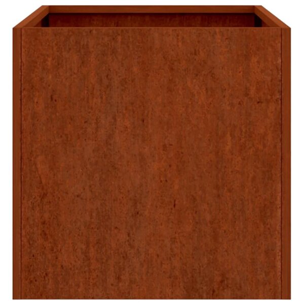 Corten acél növénytartó 62x40x39 cm