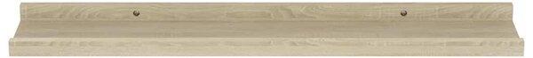 2 db sonoma tölgyfa fali polc 60 x 9 x 3 cm