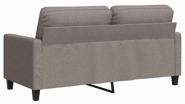Kétszemélyes tópszínű szövet kanapé 140 cm