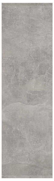 Betonszürke szerelt fa könyvszekrény/térelválasztó 60x30x103 cm