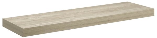 4 db tölgyszínű MDF fali polc 80 x 23,5 x 3,8 cm
