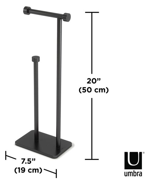 Acél WC-papír tartó állvány Cappa – Umbra