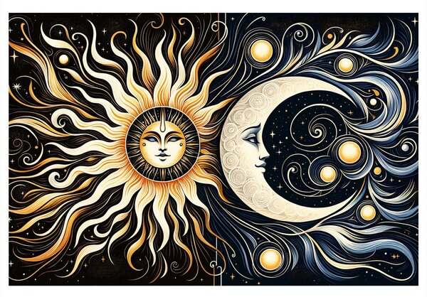 Kép nap és luna