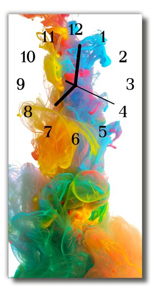 Függőleges üvegóra Art Graphics folyadék színe 30x60