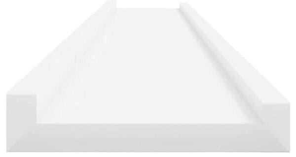 2 db fehér fali polc 115 x 9 x 3 cm