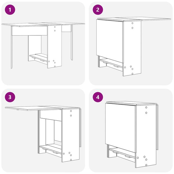 VidaXL Étkezőasztal 138 x 70 x 73,5 cm Szerelt Fa Fekete Tölgy