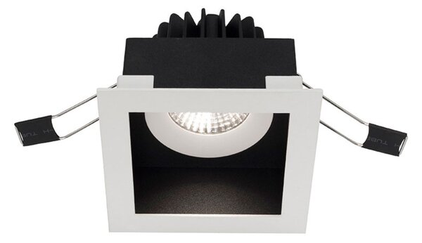 Nova Luce Olbia beépíthető fürdőszobai lámpatest fekete