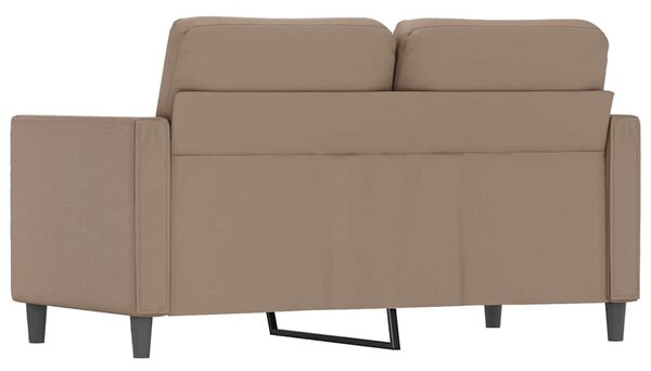 2 személyes cappuccino színű műbőr kanapé 120 cm